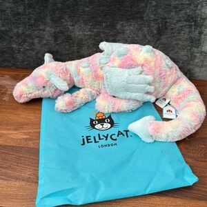 Authentic Large Lazulia Dragon Jellycat